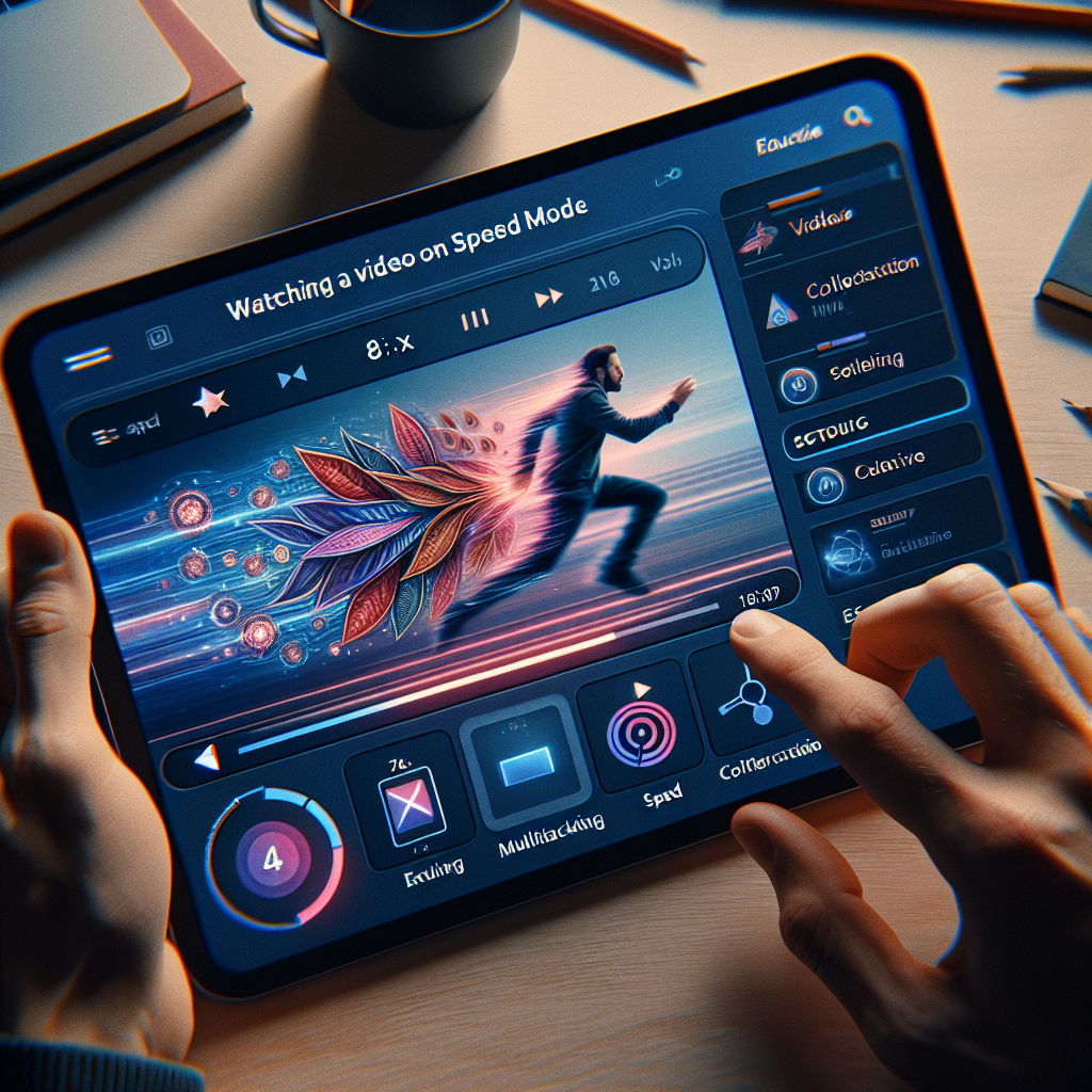 4倍速で動画を視聴する手順