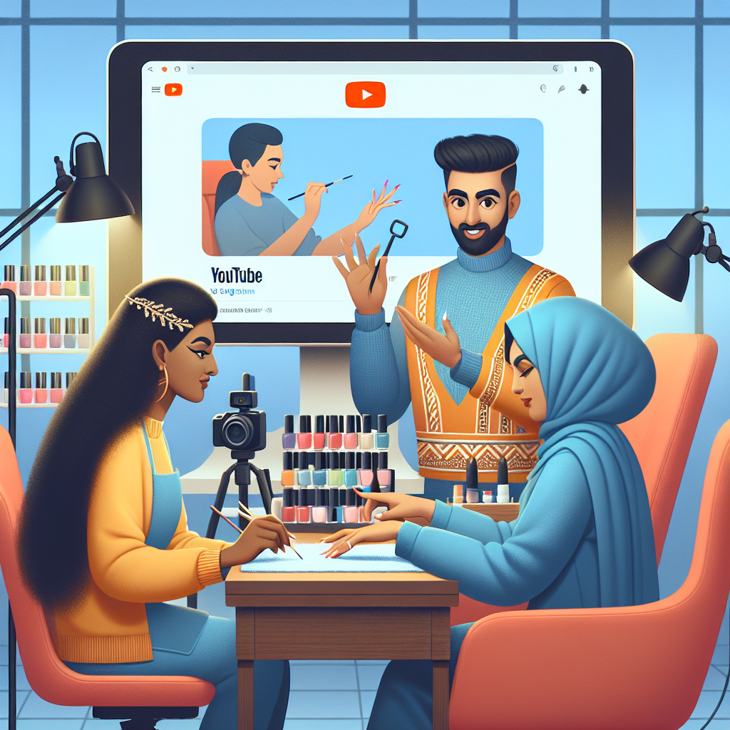 ネイルサロンにおすすめの動画コンテンツ例