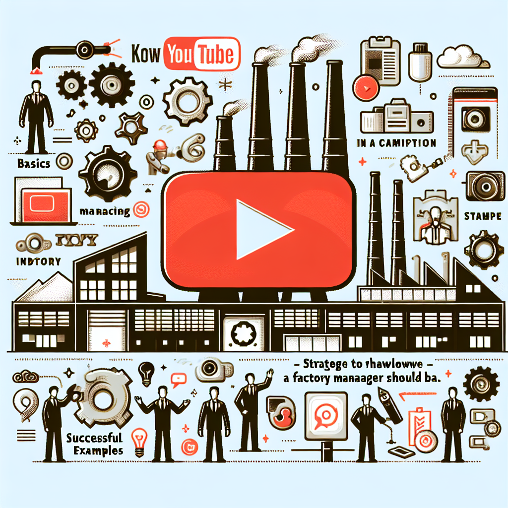 工場YouTube運用の基本とは