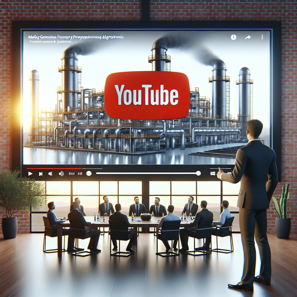 工場YouTube運用の社内体制づくり